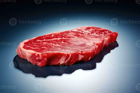 Transglutaminase Bonded Meat Cut Isolated On A Culinary Gradient