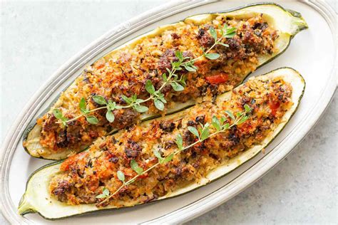 Easy Stuffed Zucchini Recipe