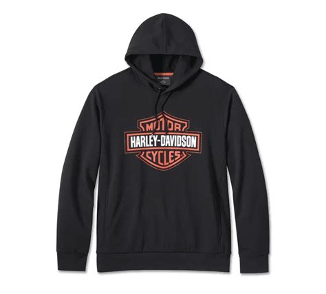 Sudadera Bar Shield Tech Black Beauty Harley Davidson