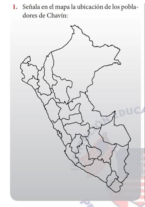 Se Ala En El Mapa La Ubicaci N De Los Pobladores De Chav N Brainly Lat