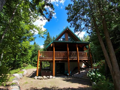 Solstice Au Chalet En Bois Rond Cottage Apartment Tourist Home