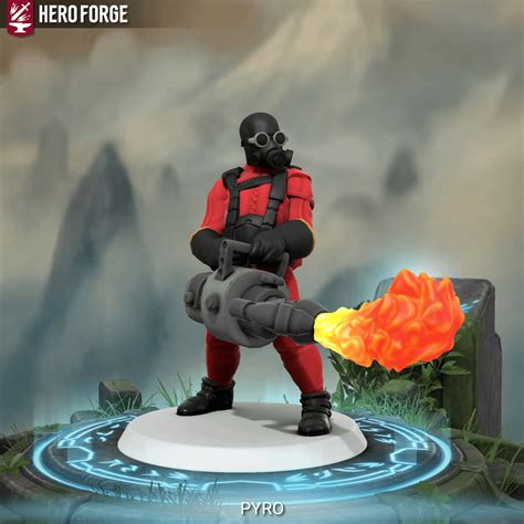 made the TF2 mercenaries so I decided to post them here. : r/HeroForgeMinis 