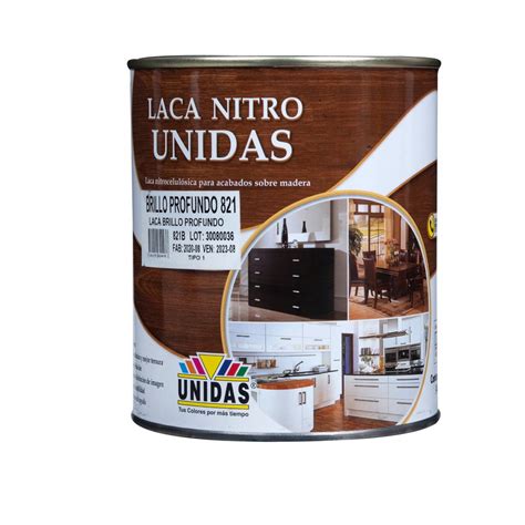 Laca Para Madera Unidas 1L 929221