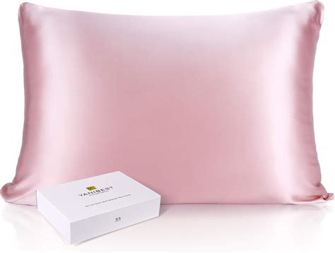 Amazon.com: YANIBEST 25 Momme Silk Pillowcase for Hair and Skin - 6A ...