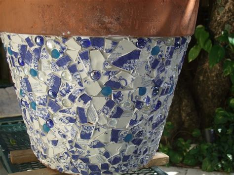 Decorative Pots Mosaic Pots Mosaic Flower Pots Mosaic Garden Art