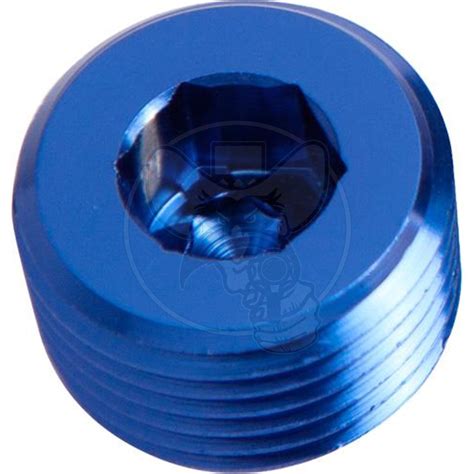 Af932 01 Aeroflow Npt Plug 116 Npt Blue