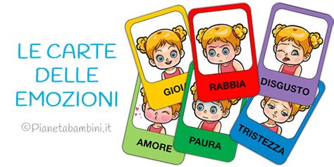 Carte Delle Emozioni Da Stampare Pianetabambini It