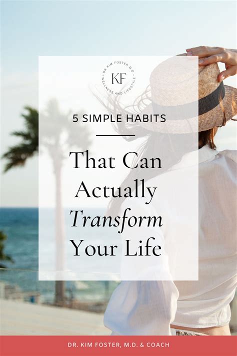 Doctor Explains: 5 Habits That Can Actually Transform Your Life - Dr ...