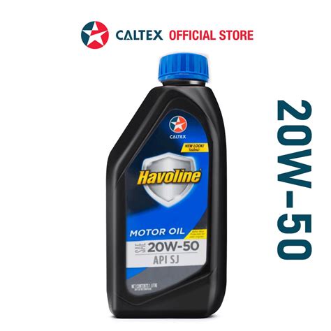 Caltex Havoline Motor Oil 20W 50 1 Liter Petrol Engine Oil 20W50