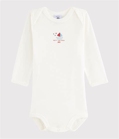 Bodi De Manga Larga De Beb Ni A Ni O Lait Petit Bateau