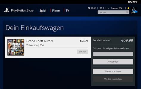 PlayStation Store ab sofort mit Rabattcodeoption