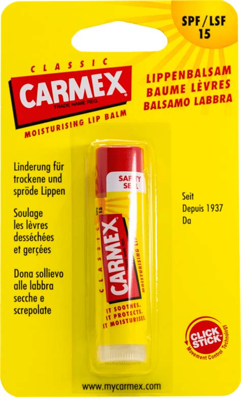 Carmex Balsamo Labbra Classico SPF 15 425 G Dm Italia