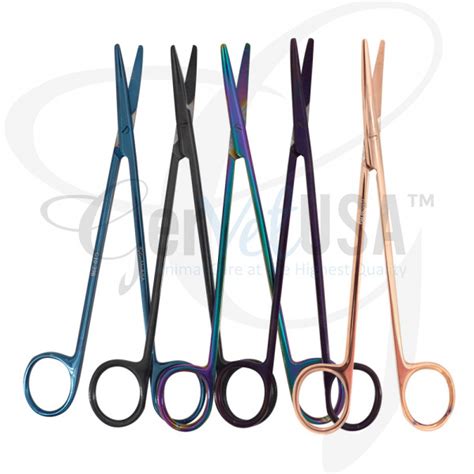 Metzenbaum Scissors Curved Color Coated Gervetusa Inc