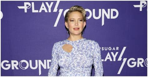 Kate Hudson Shows Off Her Growing Baby Bump In A Vibrant Yellow Bikini MEAWW