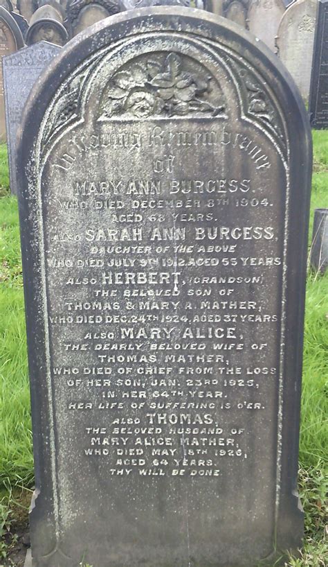 Mary Alice Burgess Mather Homenaje De Find A Grave