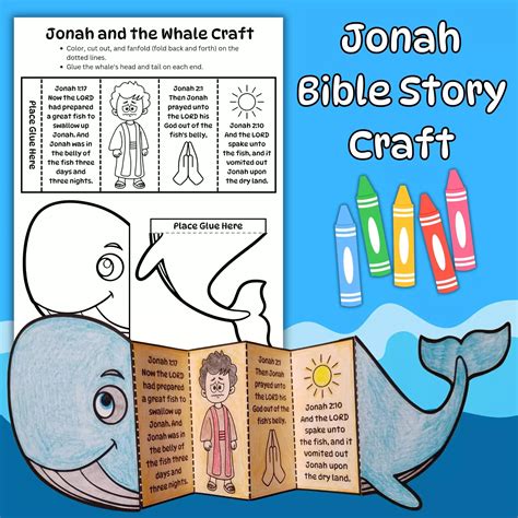 jonah and the whale craft printable 8