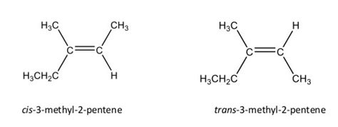 Does 3 Methyl 2 Pentene Have Cis Trans Isomers Quora