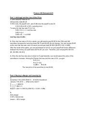 finance  homework  finance  homework  part  arbitrage