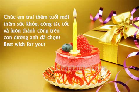 nhung loi chuc mung sinh nhat em trai