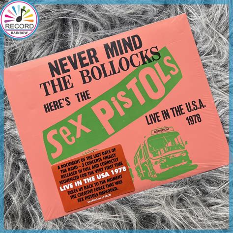 Sex Pistols Live In The USA Original CD Album Lacrado Brand New ETWBR Shopee Brasil