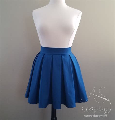 Custom Box Pleat Skirt From 17 To 20 Inches Long Any Size From Small To Plus Size Any Color