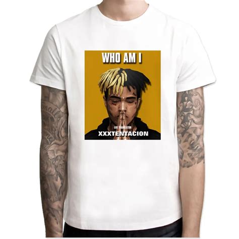 Xxxtentacion R I P Newest 2018 Music Fashion Man Tshirt Summer T Shirt Casual White Funny Print