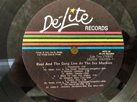 Yahoo オークション Kool The Gang Live At The Sex Machine US Vi