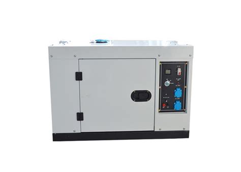 Portable Super Silent Diesel Generator 6kw Power Genset Air Cooled