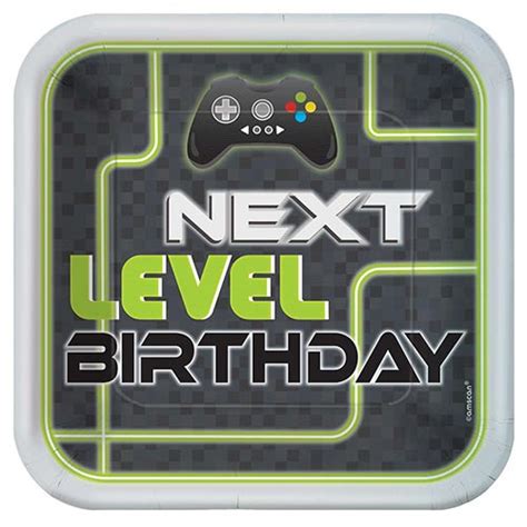 Level Up 8 Person Deluxe Party Pack Partyrama