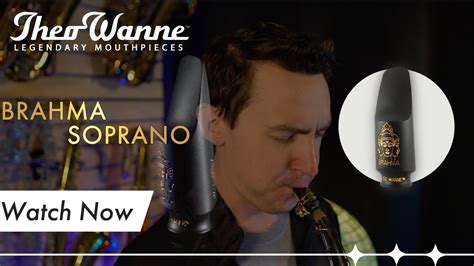 Theo Wanne Brahma Soprano Saxophone Mouthpiece Demonstration By Thomas