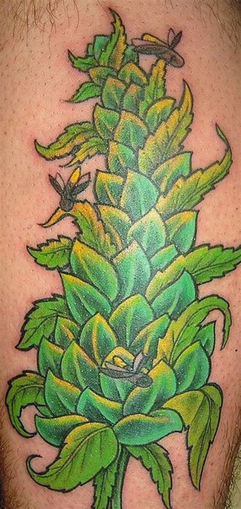 Marijuana Tattoos Designs, Ideas and Meaning - Tattoos For You