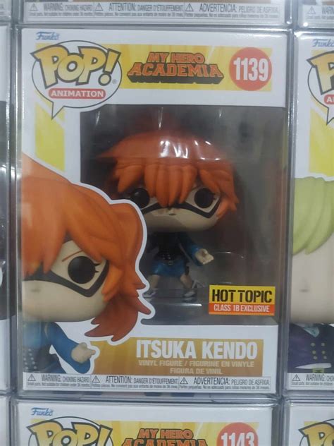 Funko Pop Animation My Hero Academia MHA Itsuka Kendo 1139 Class 1B Hot Topic HT Exclusive