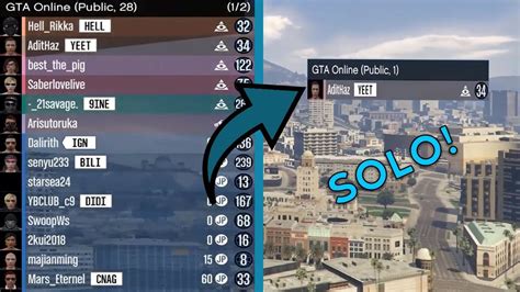 HOW TO PLAY SOLO IN PUBLIC SESSION GTA 5 ONLINE EASIEST WAY FOR PC