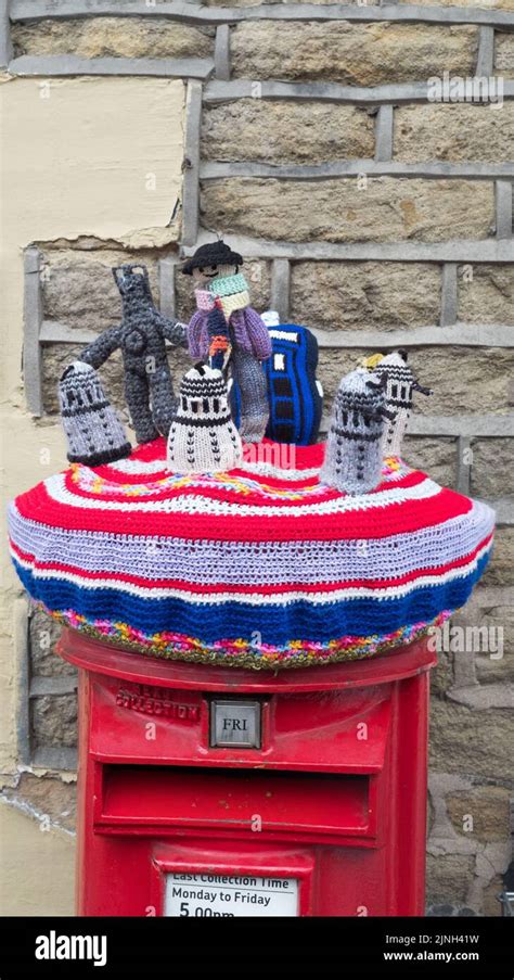 Knitted Cover For Post Box Hi Res Stock Photography And Images Alamy