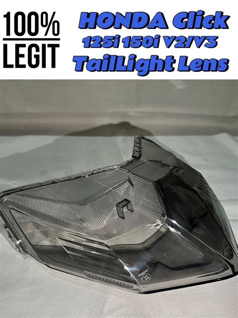 Honda Click V I I Tail Light Lens Smoke Click V Game Changer