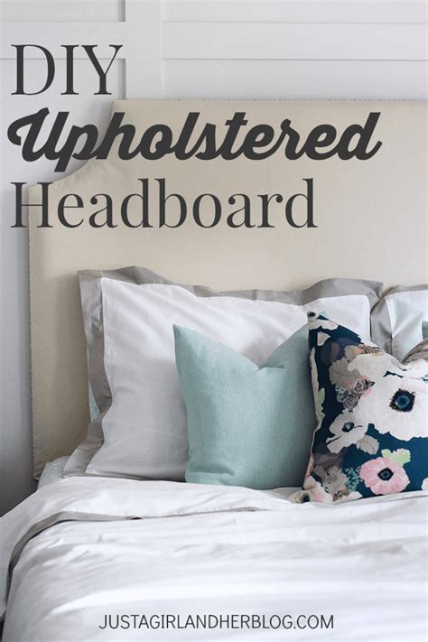 Diy Upholstered Headboard With Nailhead Trim Abby Organizes