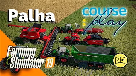 Como Recolher Palha Automático Course Play FARMING SIMULATOR 19