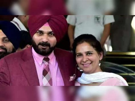 Sidhu Cricketer Politician Navjot Singh Sidhus Wife Diagnosed With