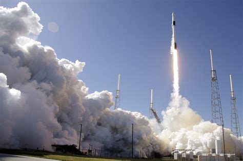 Spacex Launch Falcon 9 Rocket Set For Liftoff From Cape Canaveral