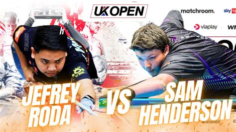 Jefrey Roda Vs Sam Henderson Uk Open Billiards Nineball