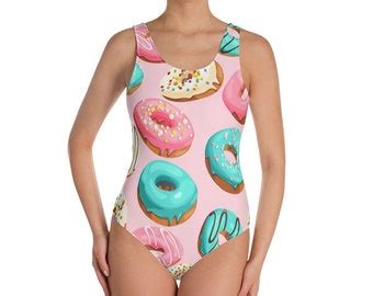 DONUT Bikini Swimsuit Bathing Suit Women S Youth Etsy