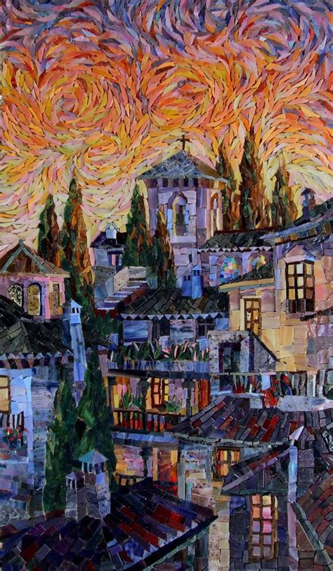 Мозаичная картина | Mosaic pictures, Mosaic artwork, Mosaic art