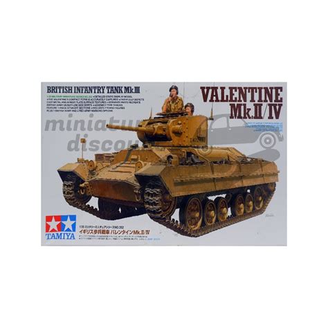 Tank British Infantry Tank Mkiii Valentine Mkiiiv Maquette