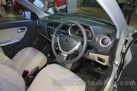 2015 Maruti Suzuki Alto K10 VXi interior at the 2015 Nepal Auto Show