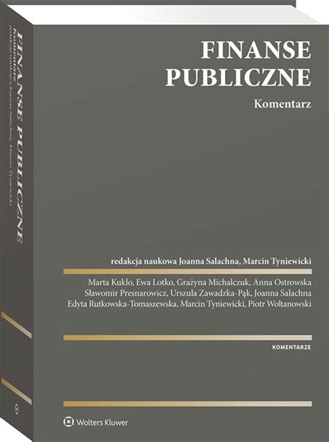 Finanse Publiczne Komentarz Ksi Ka Ebook Pdf Profinfo Pl