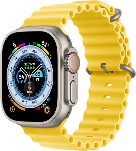 Buy Apple Watch Band Ocean Band 49mm Yellow Regular Online At