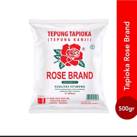 Jual Tepung Tapioka Rose Brand Gr Shopee Indonesia