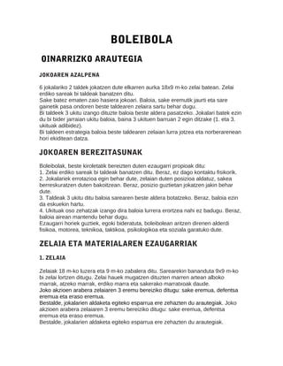 Boleibola PDF