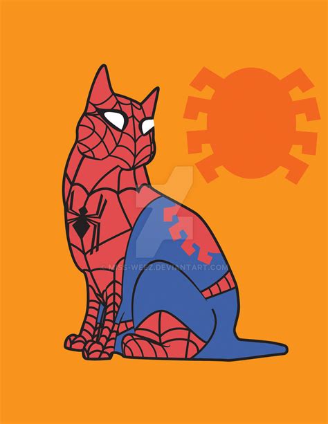 Spidey Cat by Miss-Weez on DeviantArt