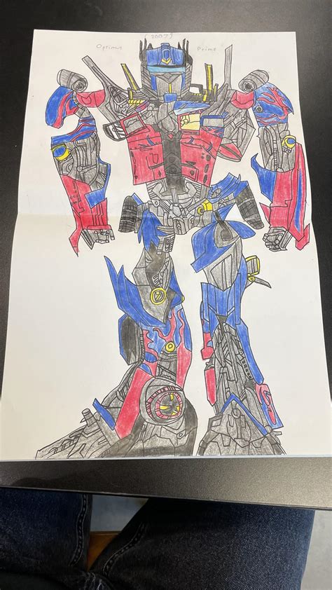 Optimus Prime 2007 Finished. : r/TransformersArt